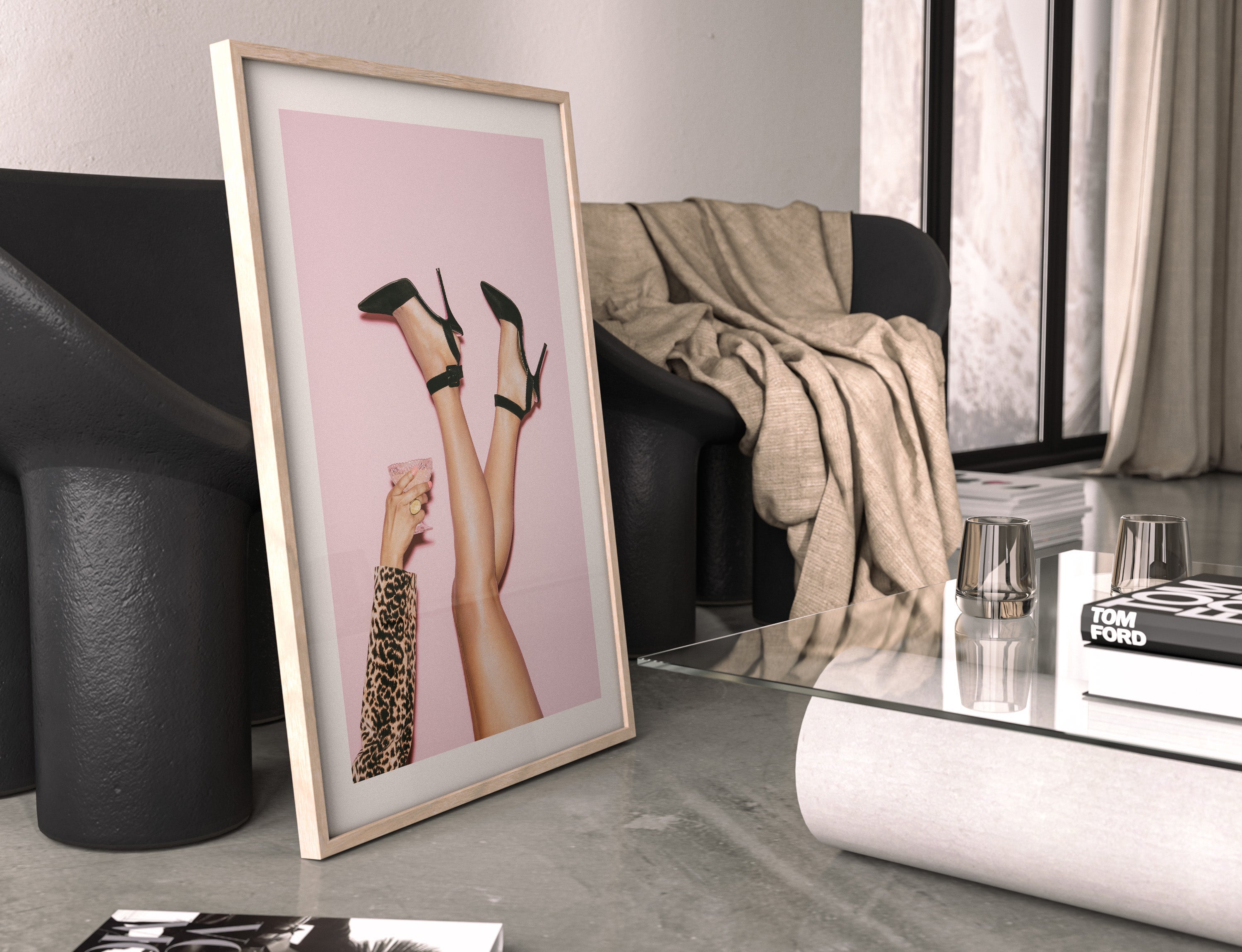 Poster „Bottoms Up“.