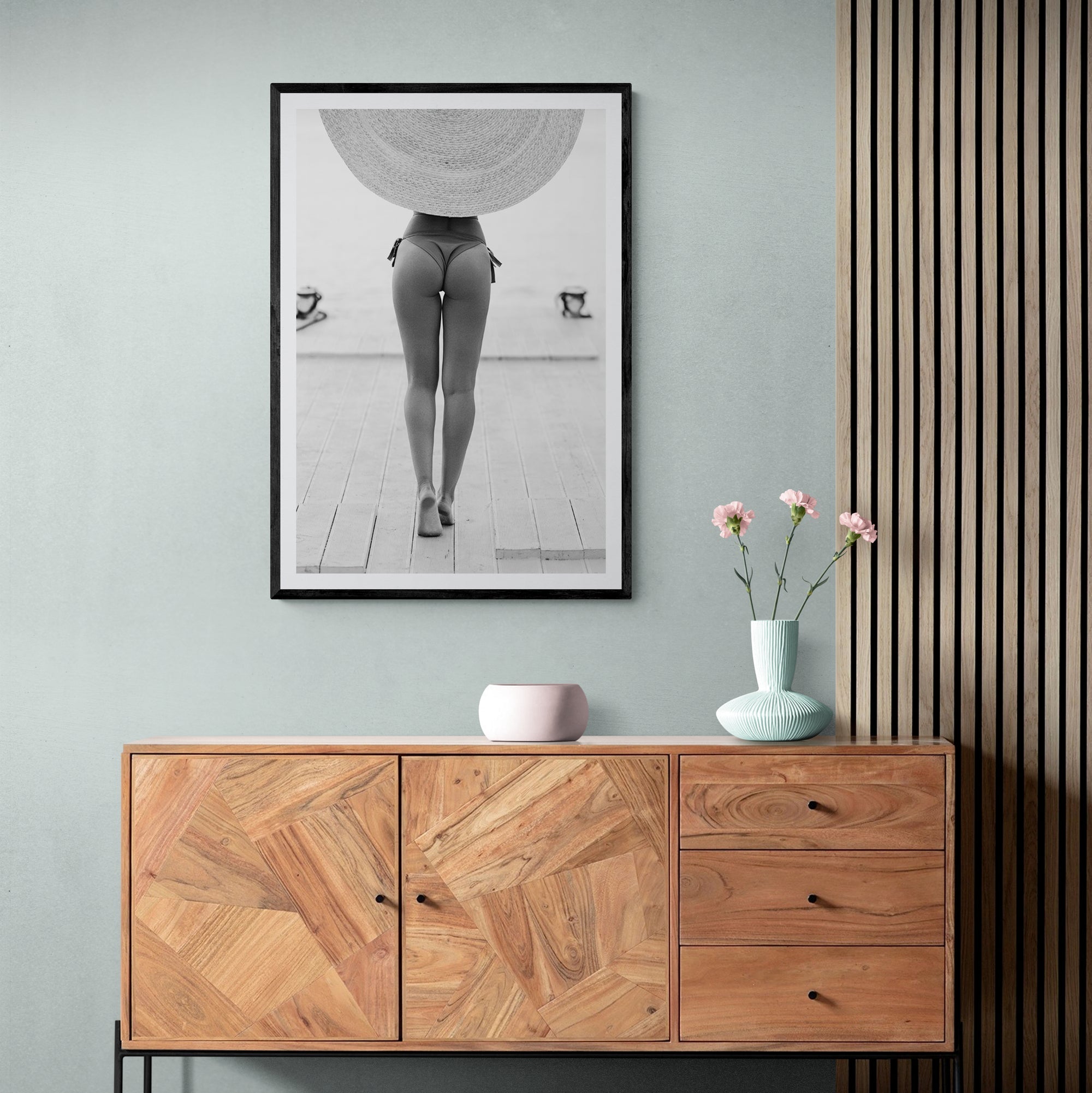 Poster „Frei umherstreifen“.