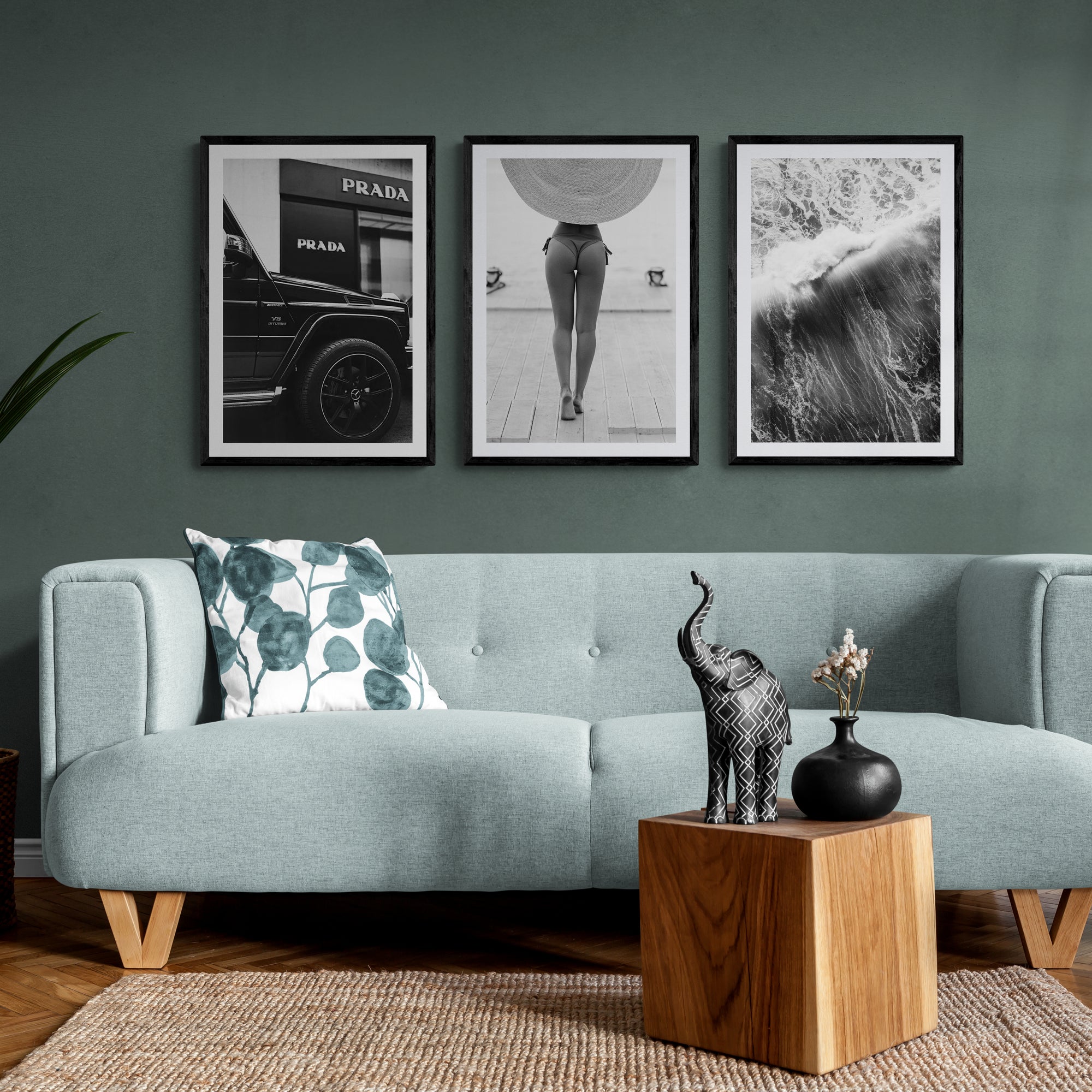 Poster „Frei umherstreifen“.