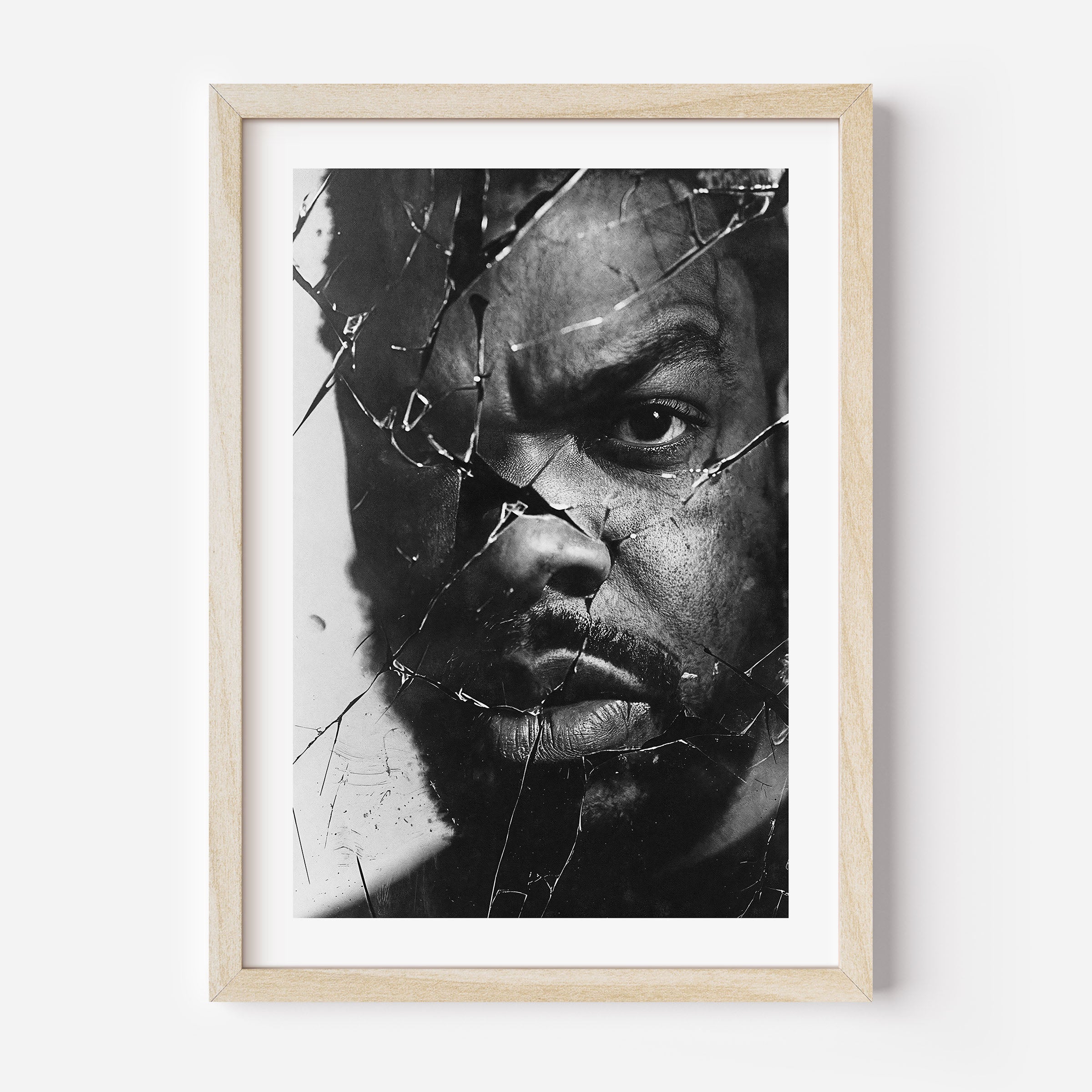 Ice Cube Wall Art Poster