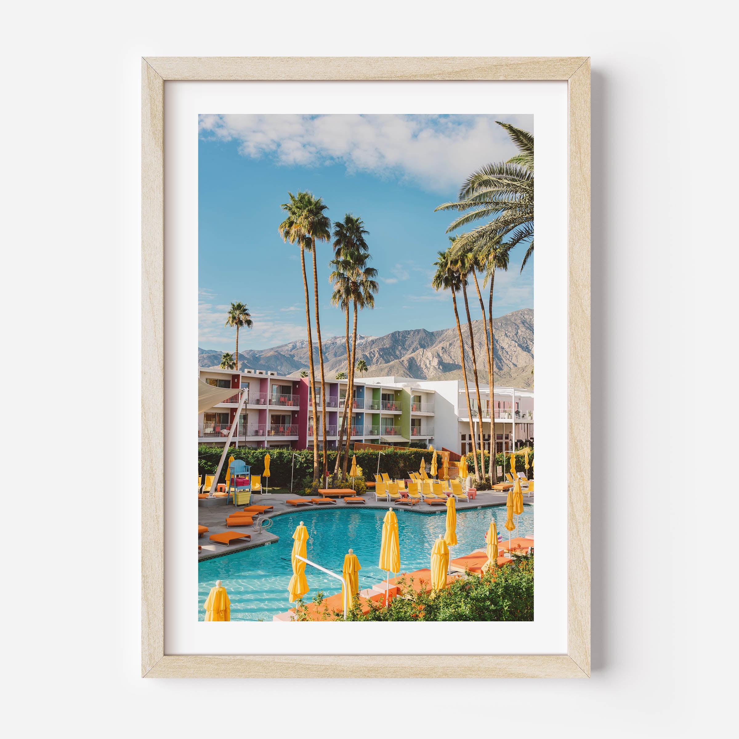palm springs hotel, colorful, wall art, wall decor, prints, poster