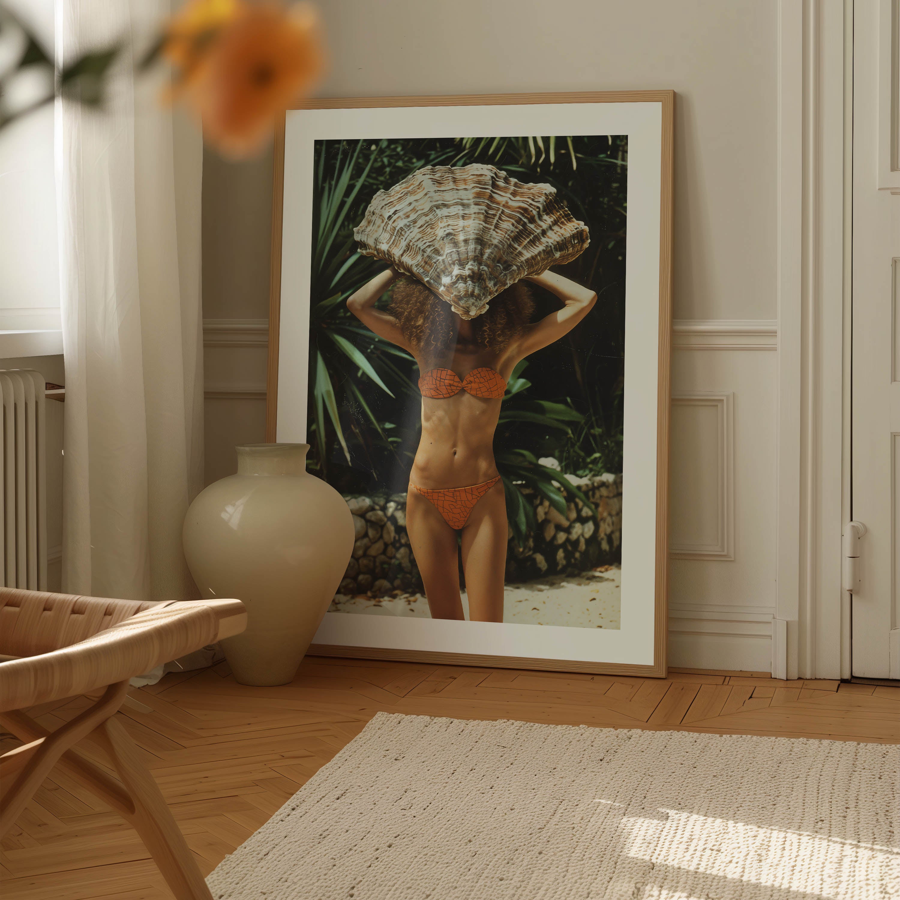 Island vibes poster, wall art, print, fine art, home decor, portrait, canvas art