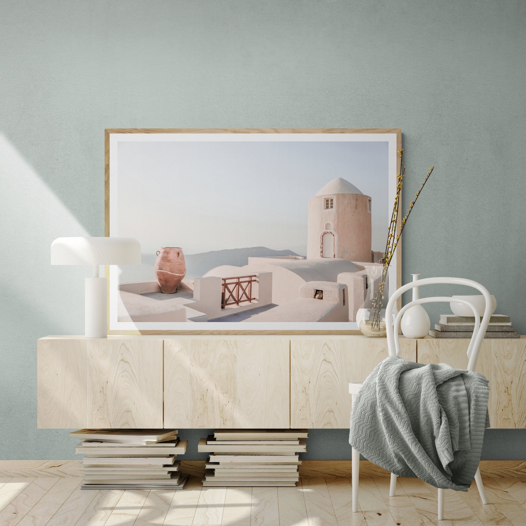 Santorini, Griechenland Poster