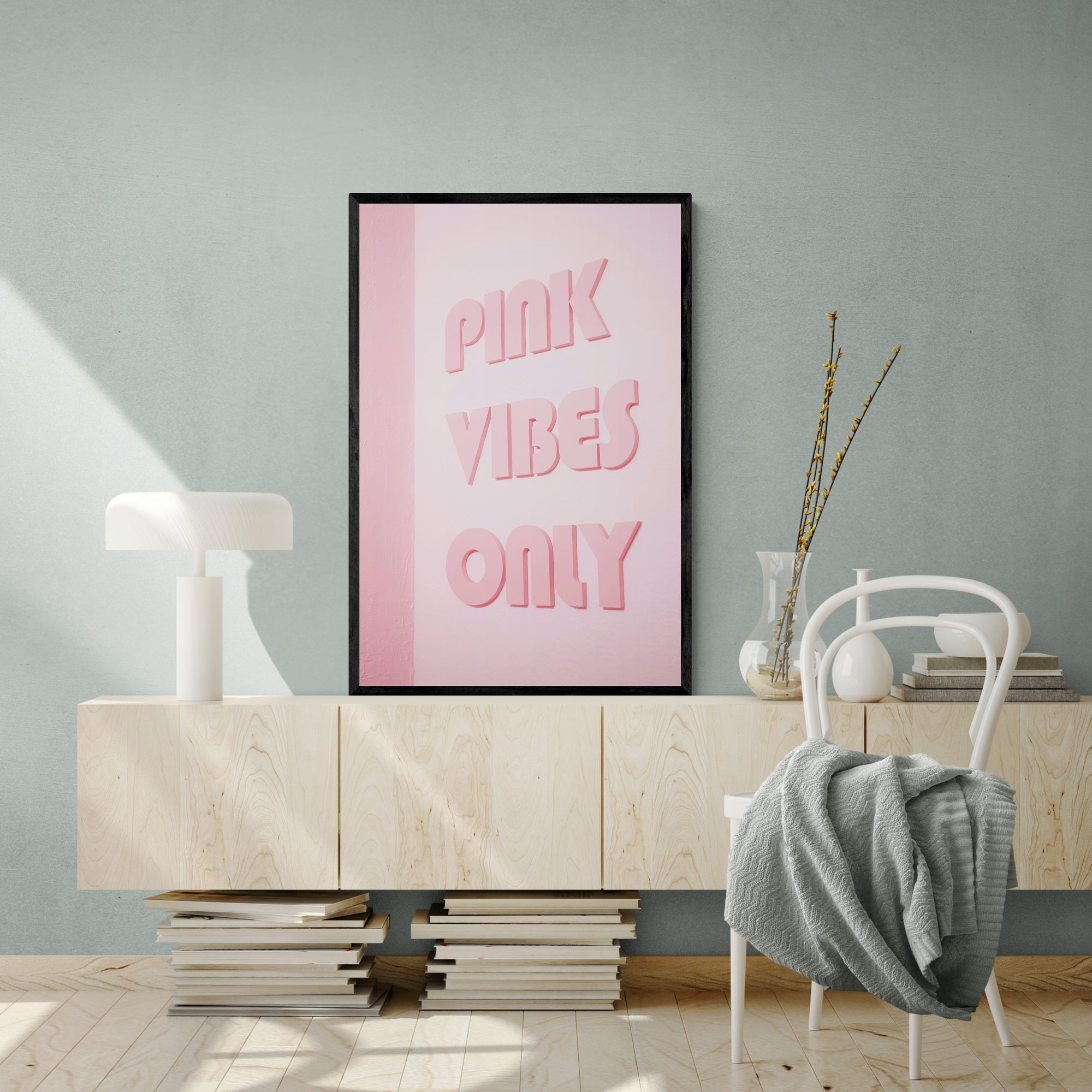 Pink Vibes-Poster