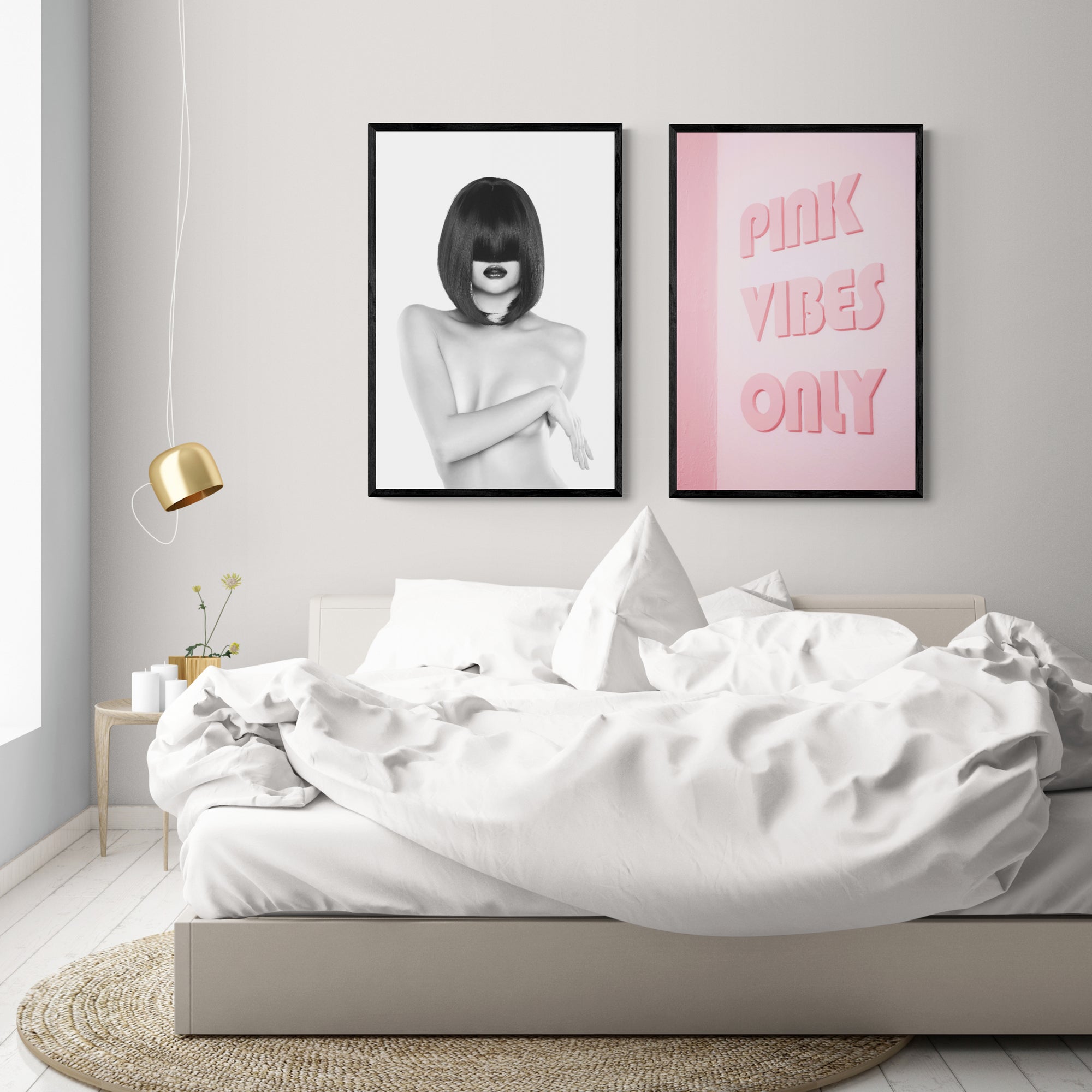 Pink Vibes-Poster
