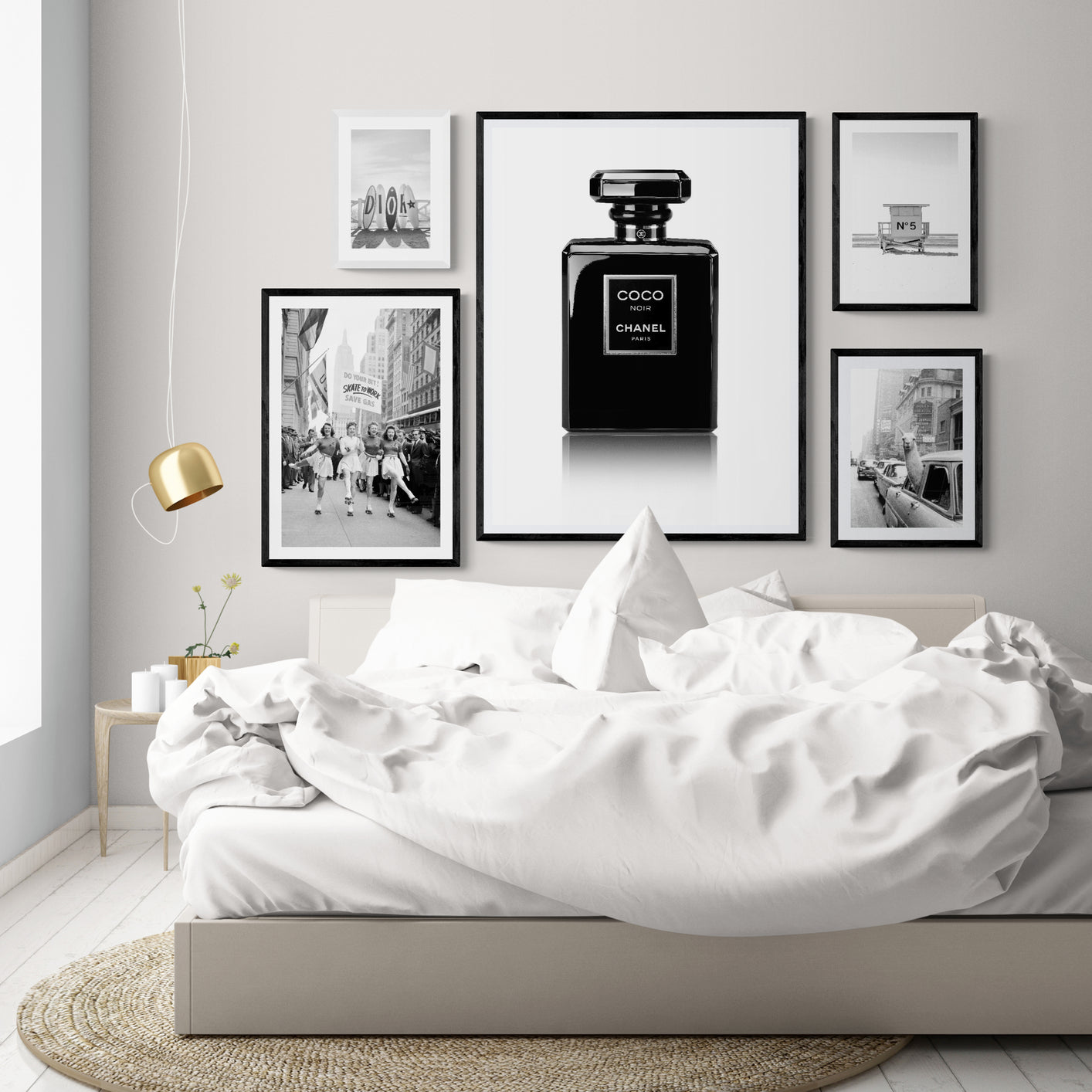 Hochwertiges Parfümflaschen-Poster