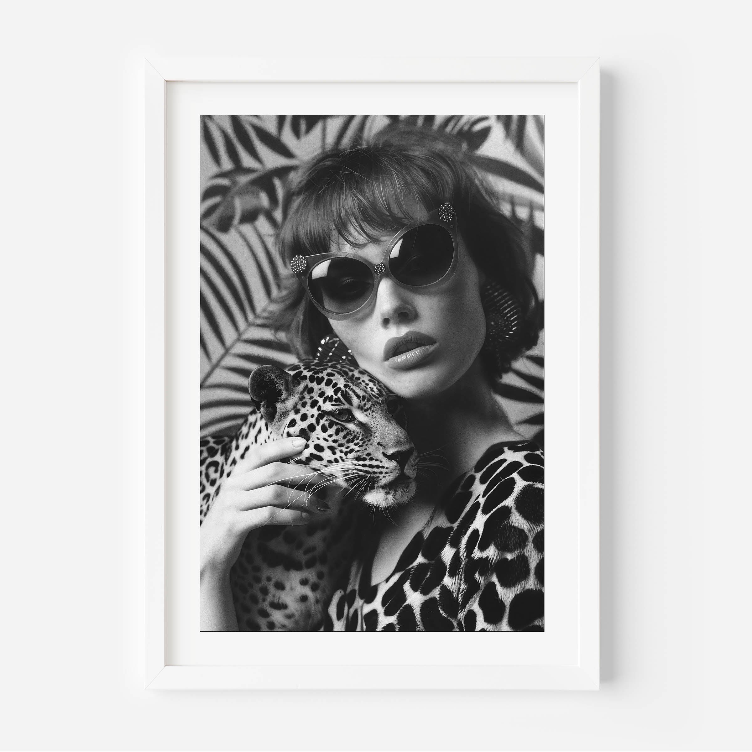 poster mansion wall art/ home decor, black and white prints