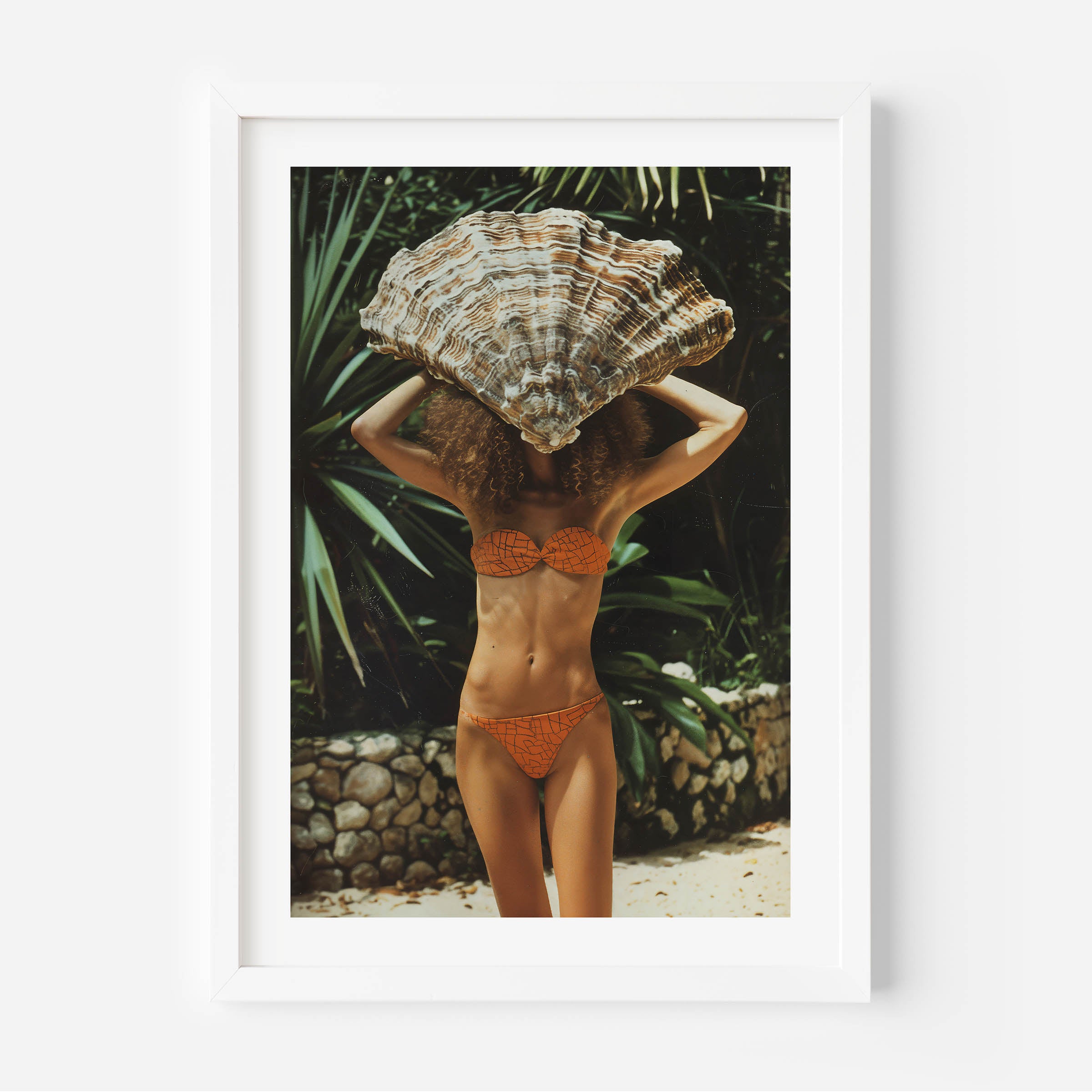 Island vibes poster, wall art, print, fine art, home decor, portrait, canvas art