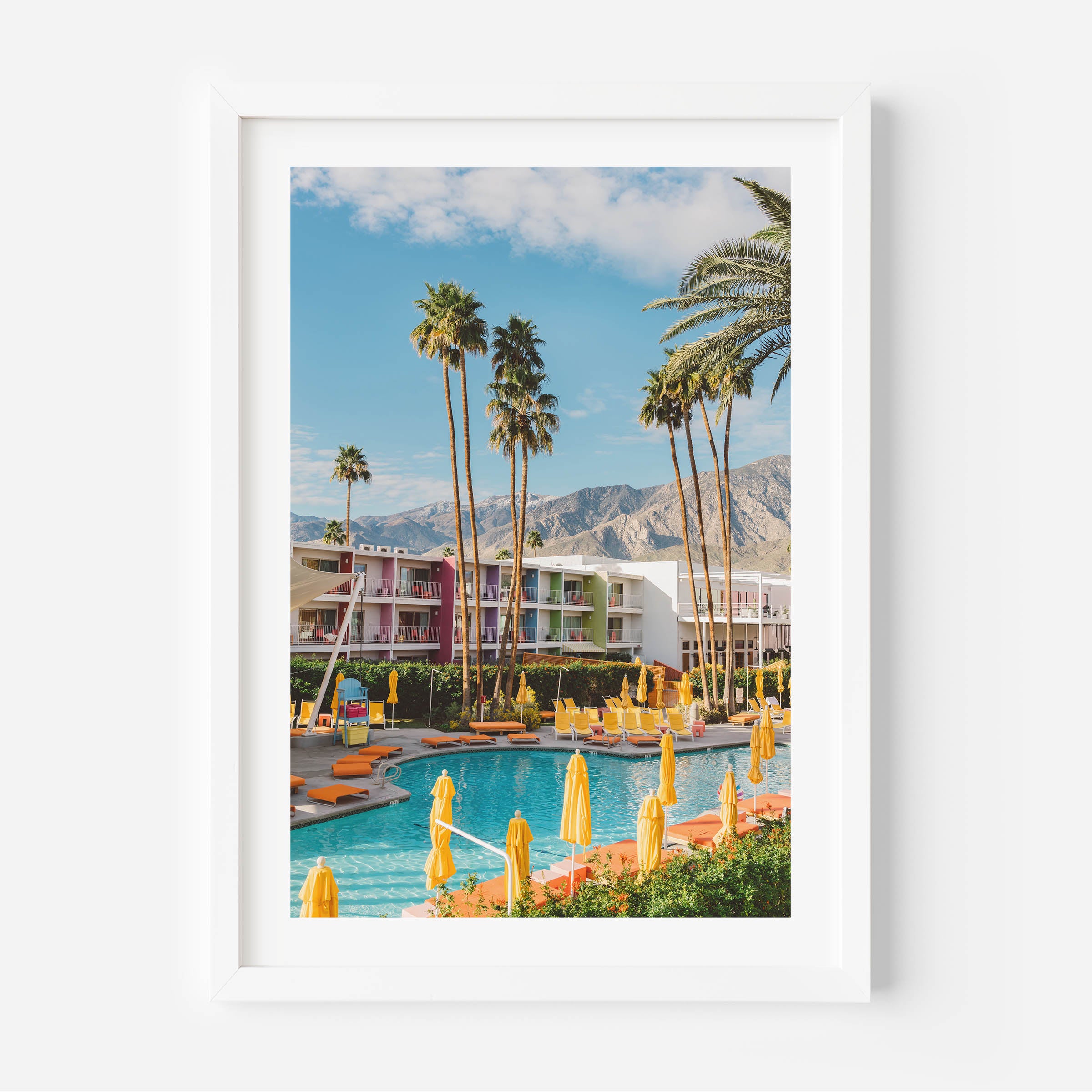 palm springs hotel, colorful, wall art, wall decor, prints, poster