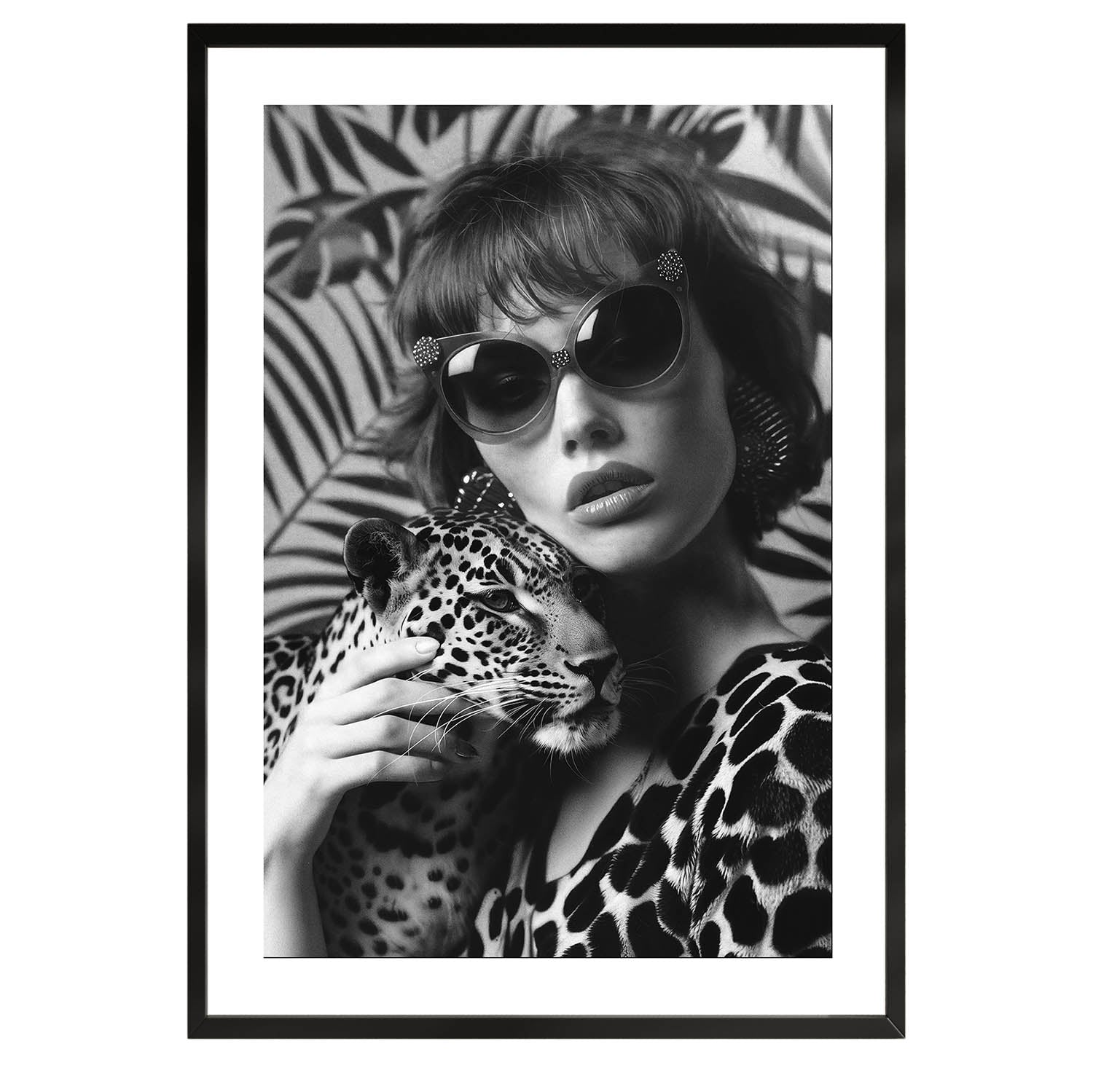 poster mansion wall art/ home decor, black and white prints