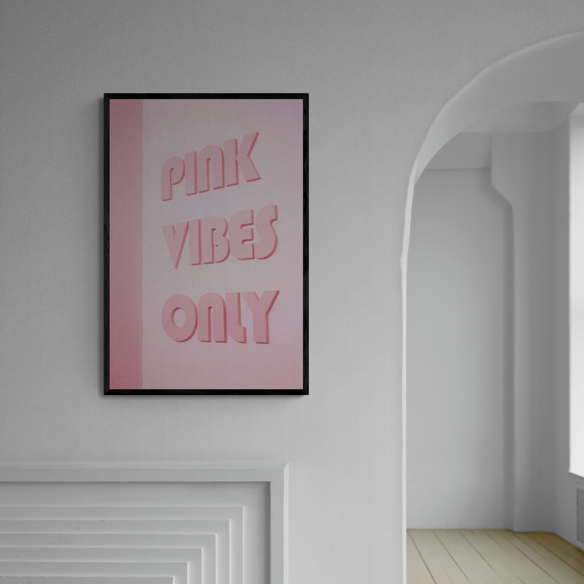 Pink Vibes-Poster