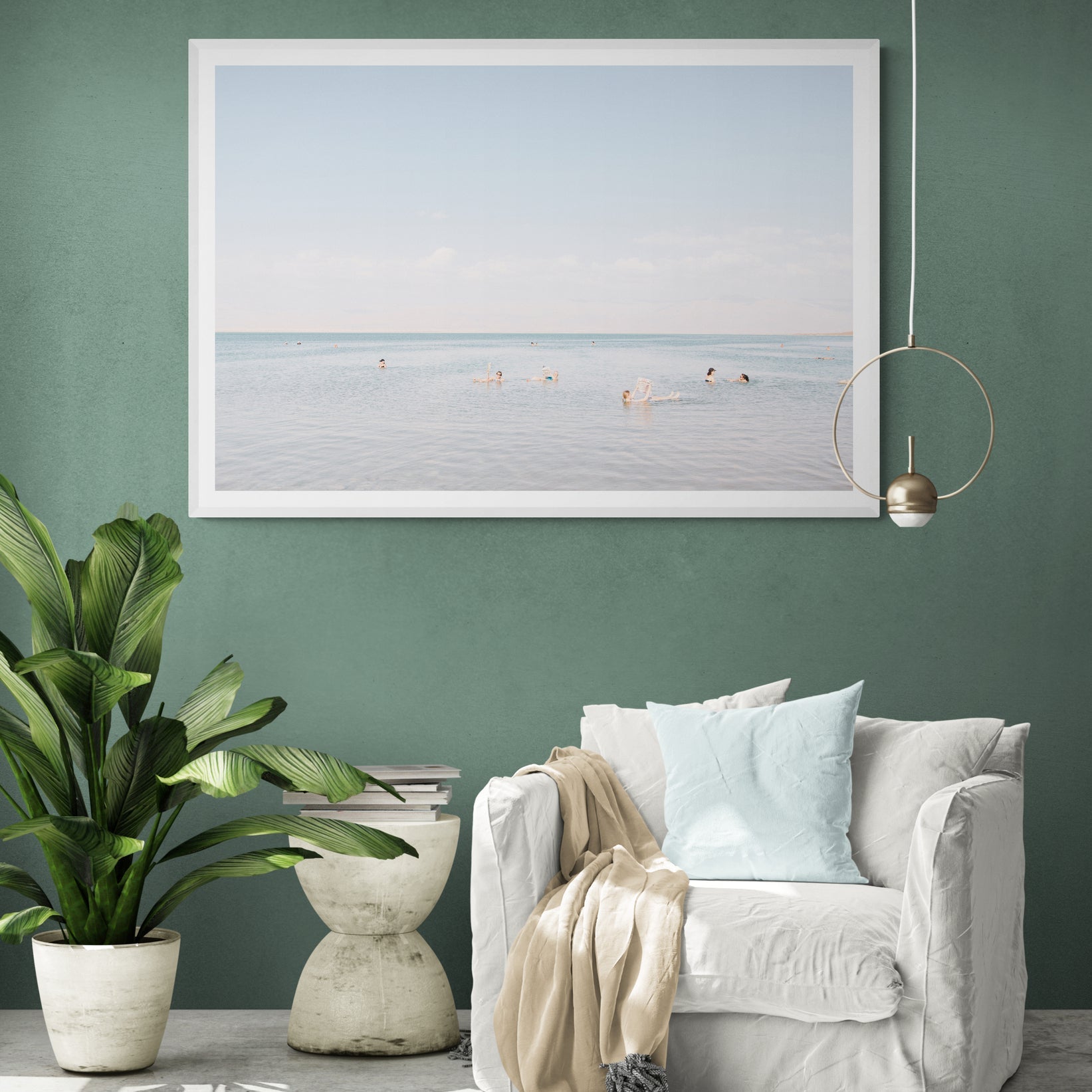 Schwimmendes Ozean-Poster