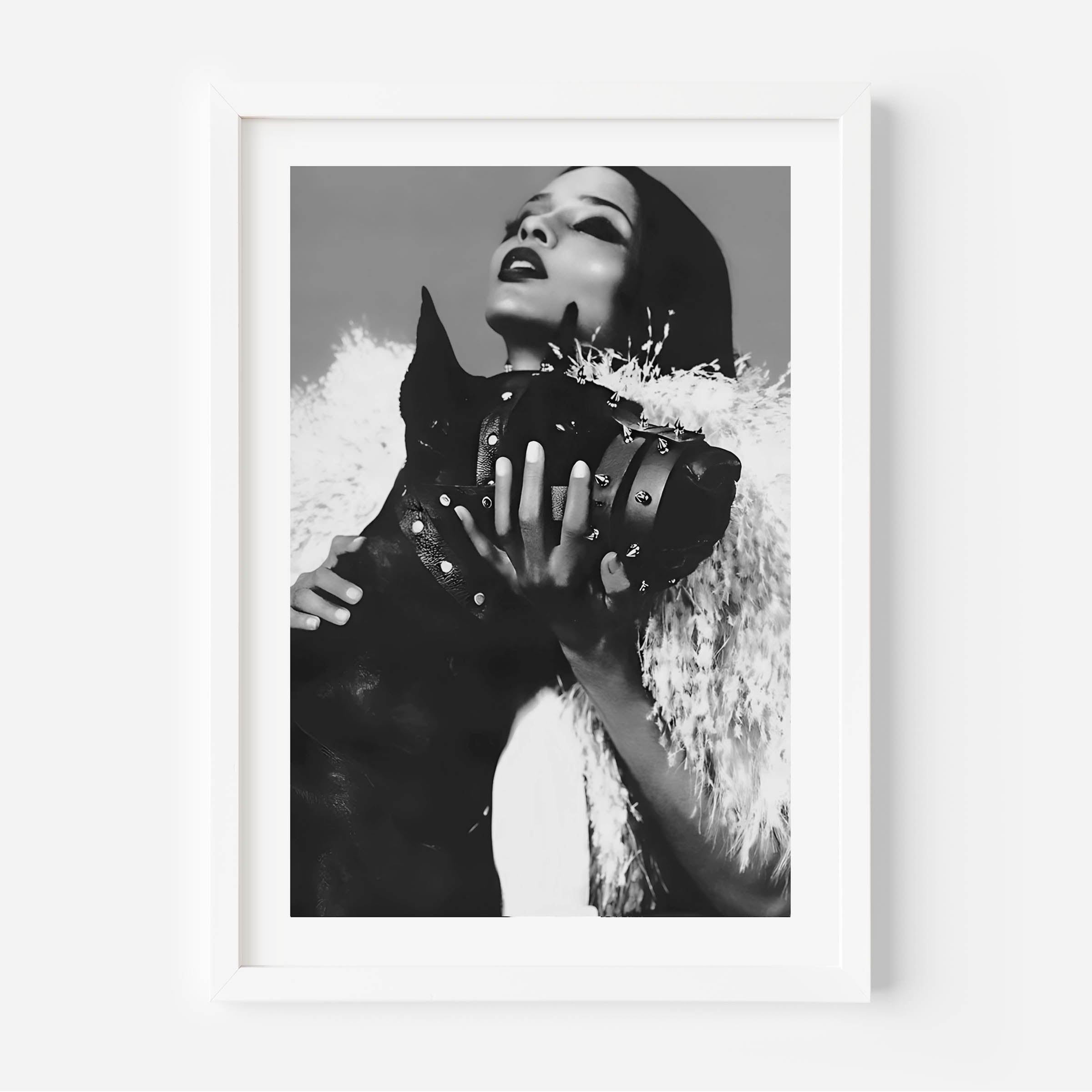 poster mansion wall art / poster/prints / black and white home decor