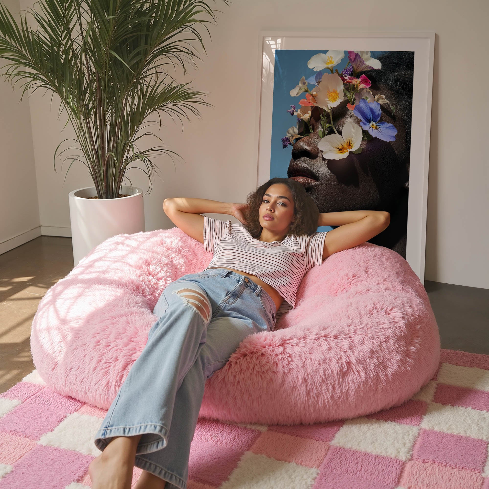 In Blüte verschleiert Poster