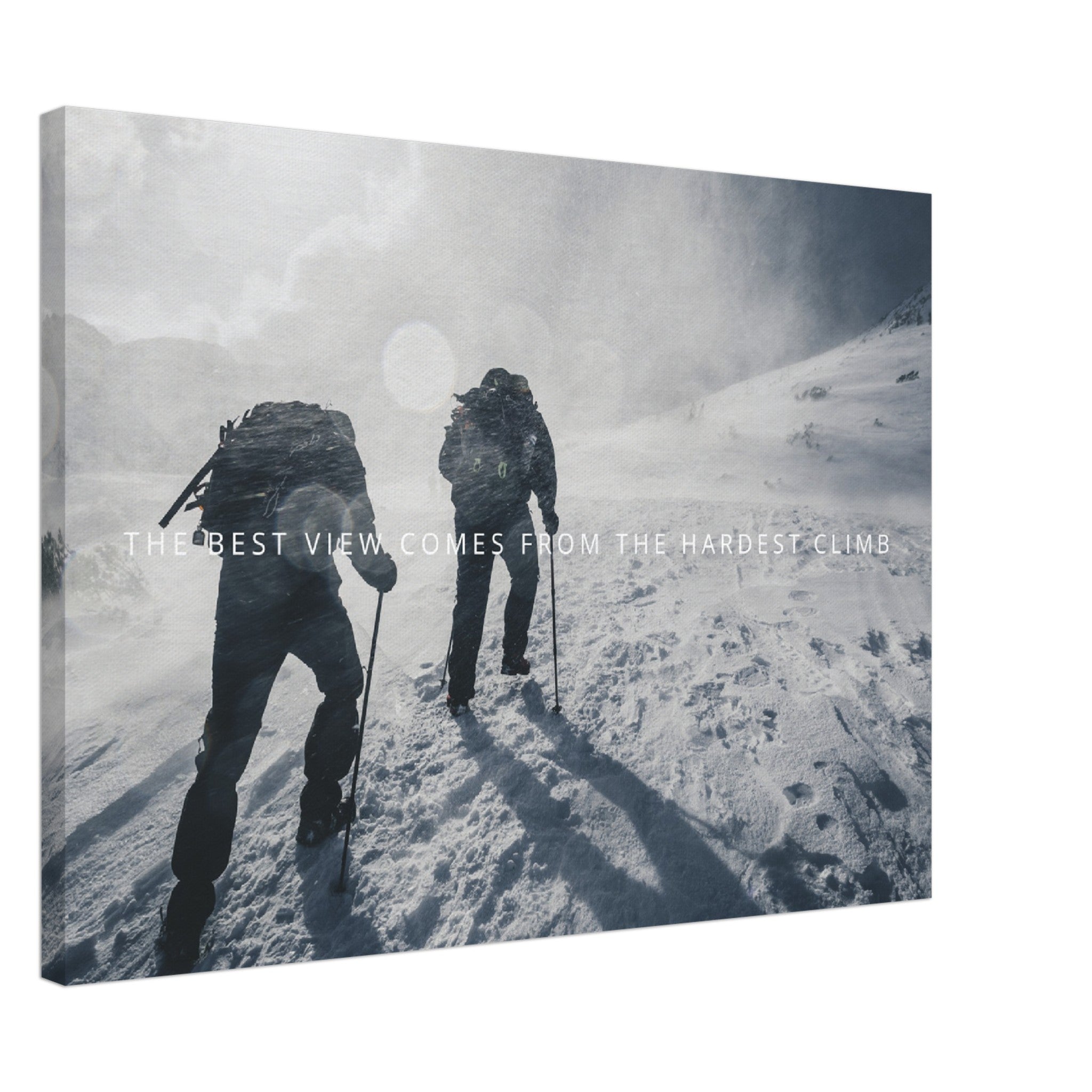 The Best View Canvas