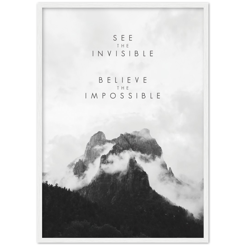 Siehe Das unsichtbare Poster