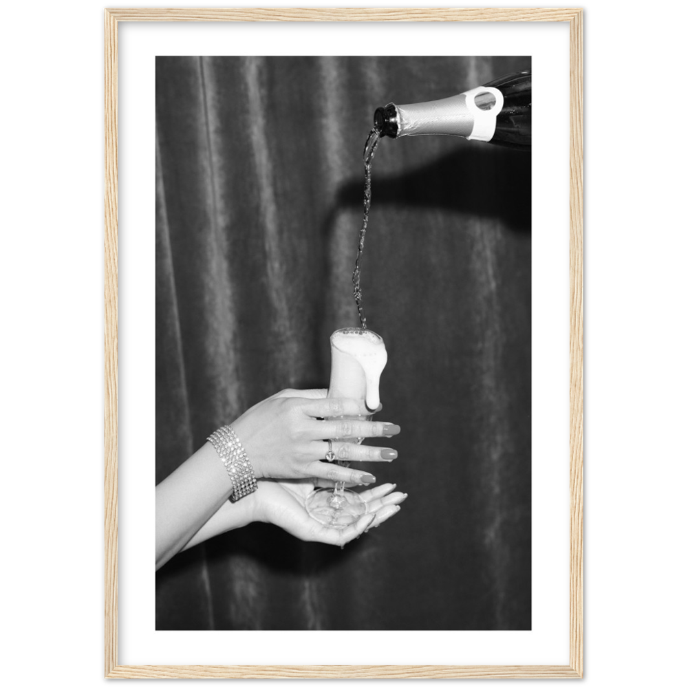 Champagner-Nächte-Poster