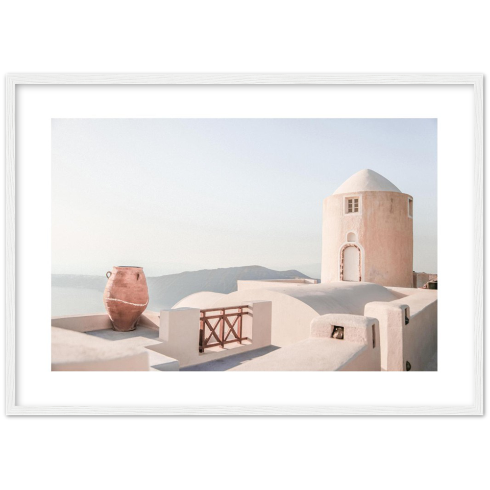 Santorini, Griechenland Poster