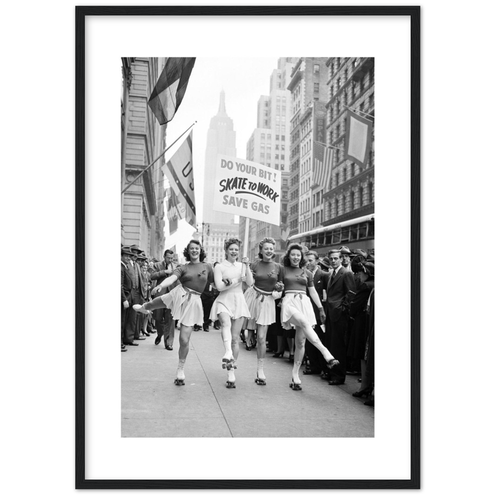 Skate To Work Poster