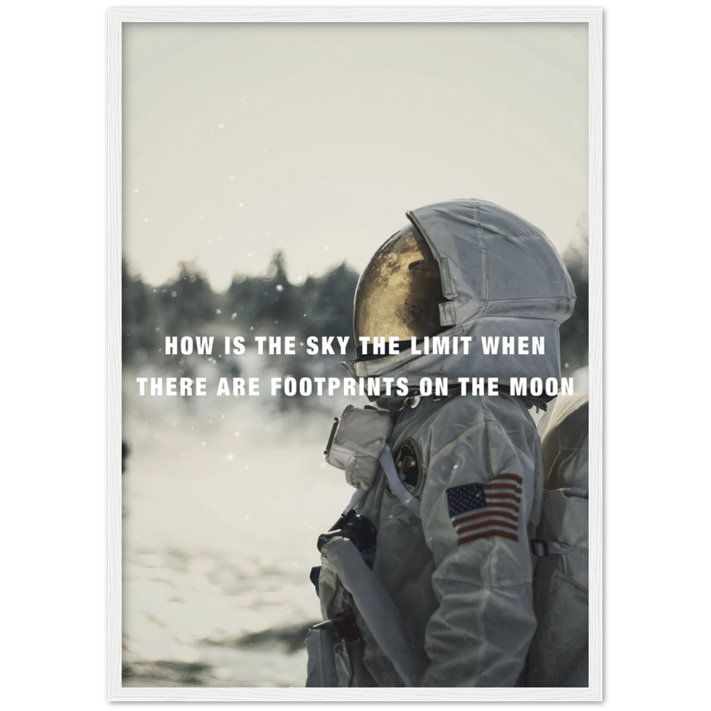 Himmel ist das Limit-Poster