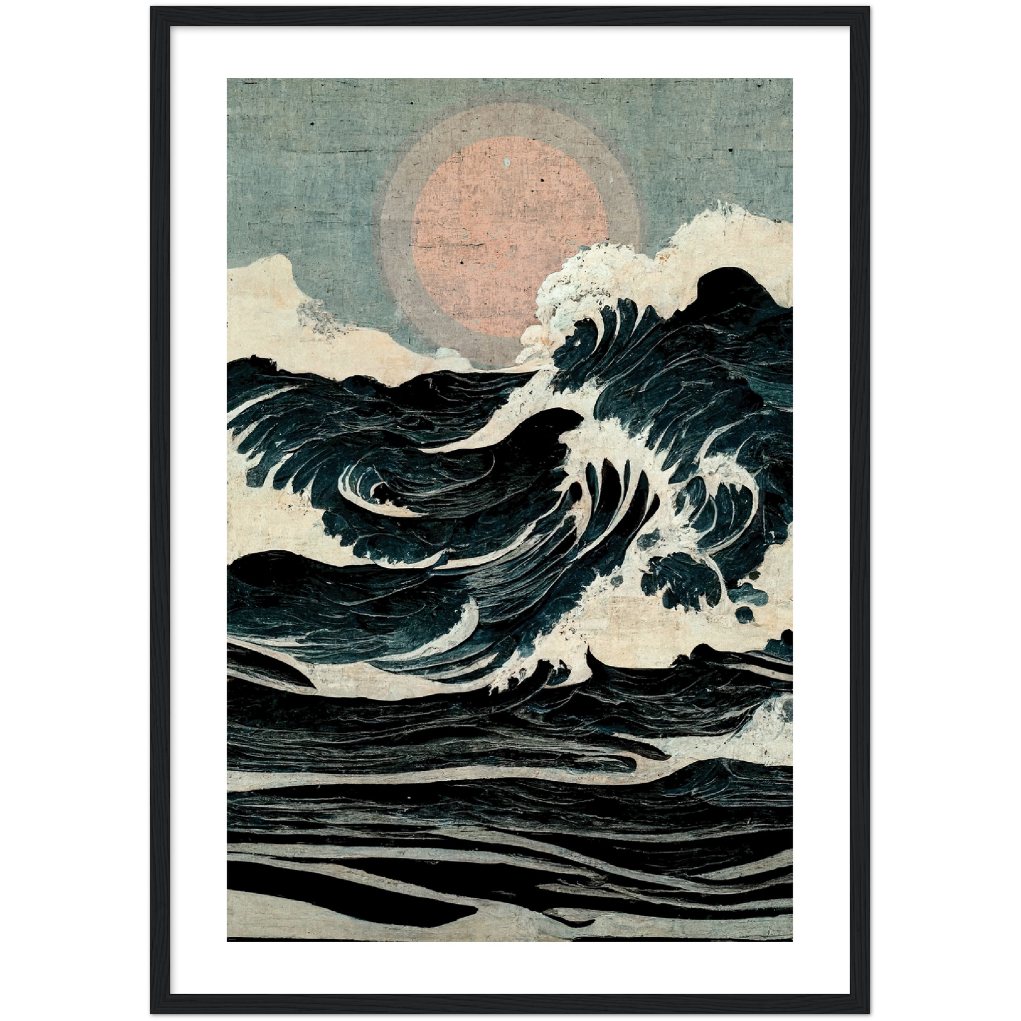 Japanese Waves Poster – Poster Mansion Japanese Waves Poster – Poster Mansion
