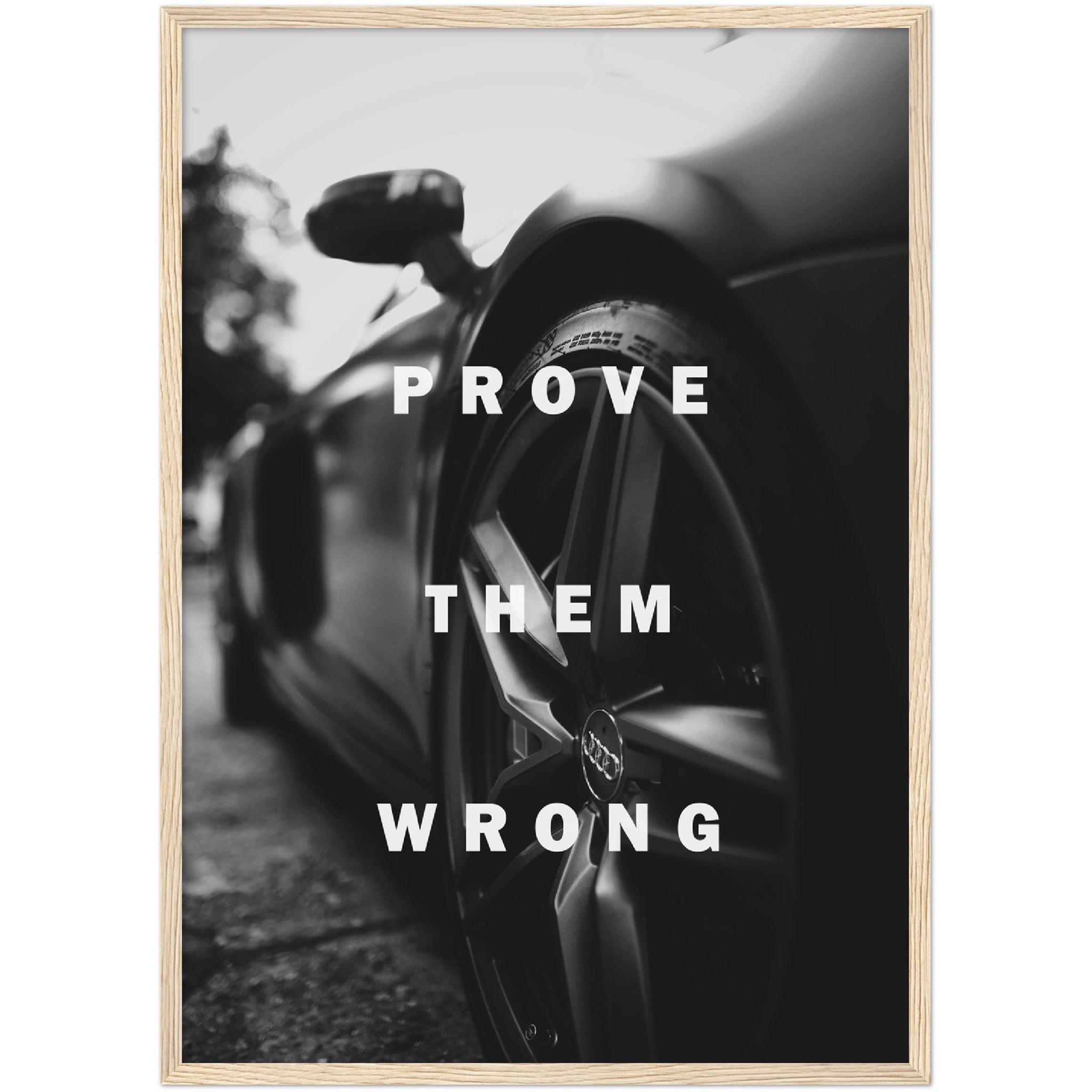 black and white motivational poster