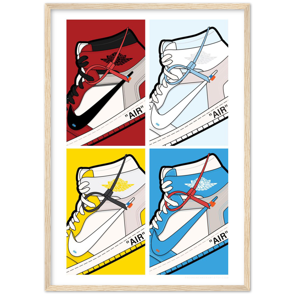 Jordan 1 Off White affisch