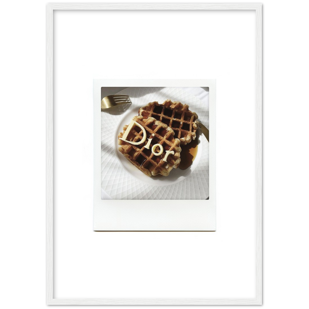 Polaroid Breakfast Poster