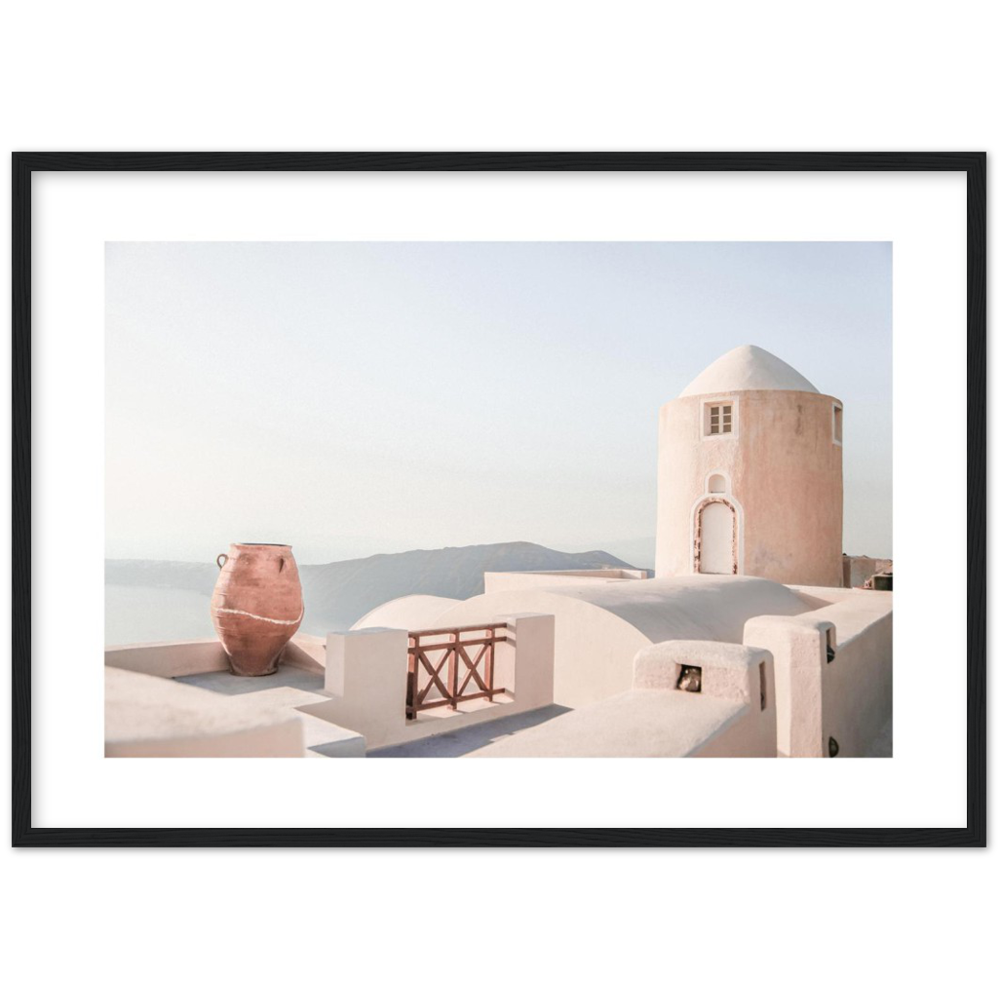 Santorini, Griechenland Poster