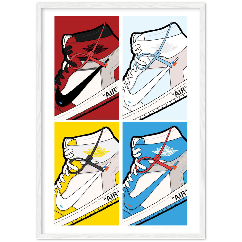Jordan 1 Off White affisch