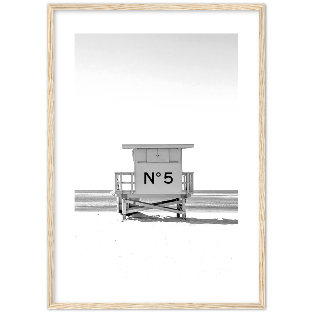 Strandkabinen-Poster