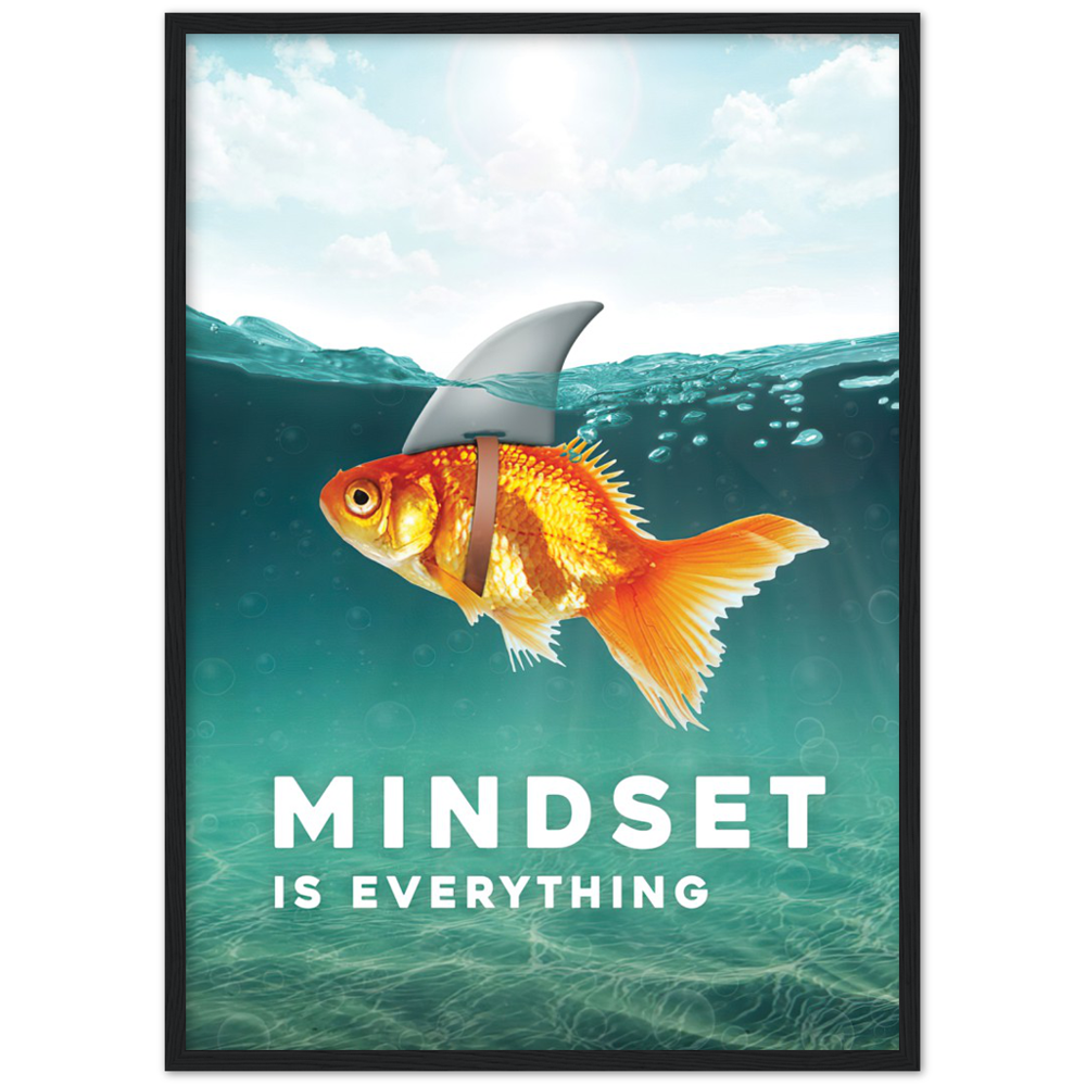 Mindset ist alles Poster