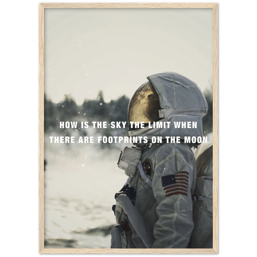 Himmel ist das Limit-Poster