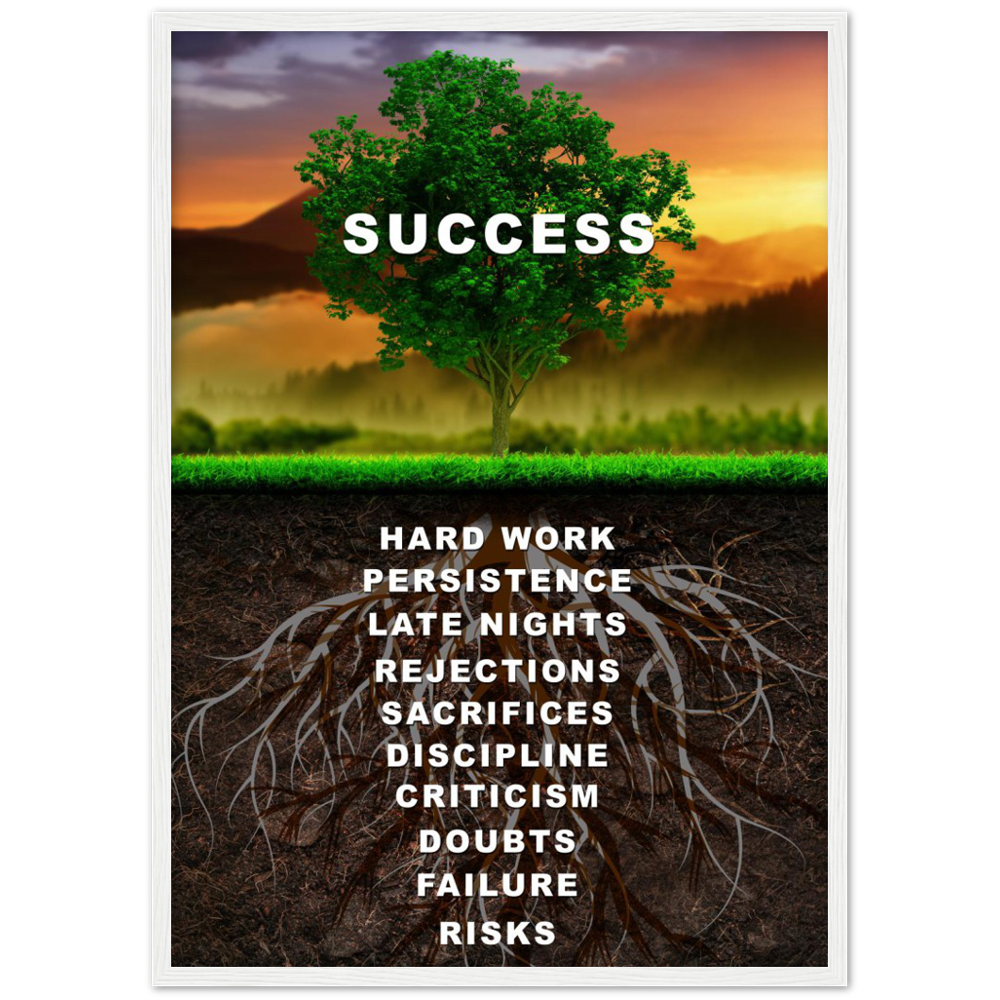 Roots of Success Poster