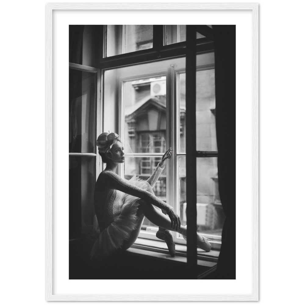 Girl in Window Poster