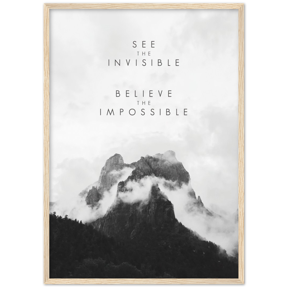 Siehe Das unsichtbare Poster