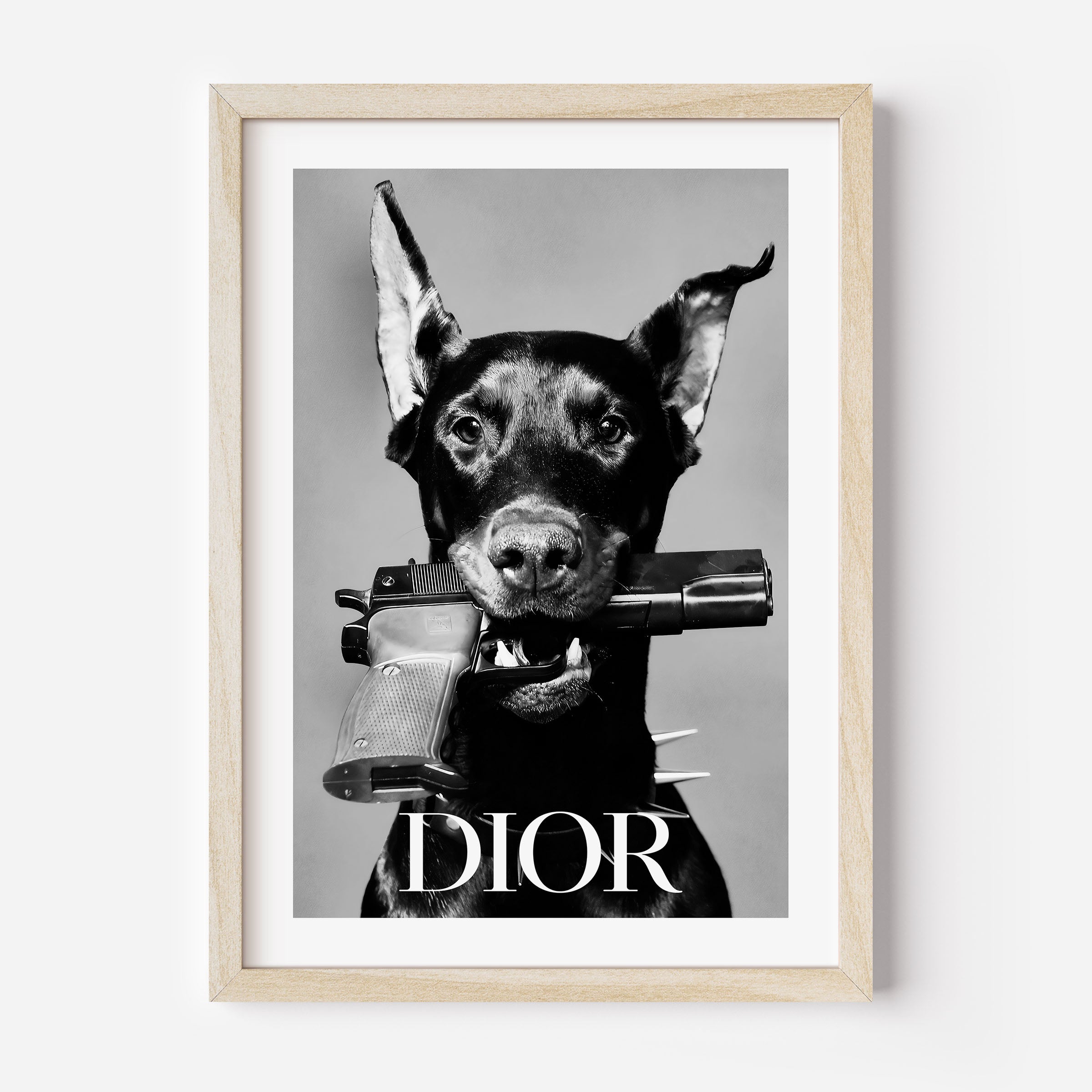 Dobermann Defender Poster