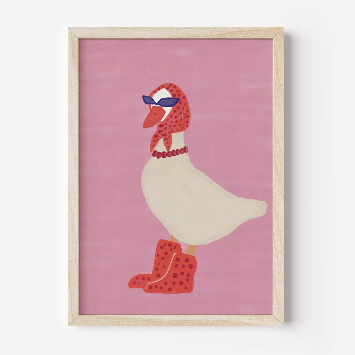 Gigi The Goose Poster