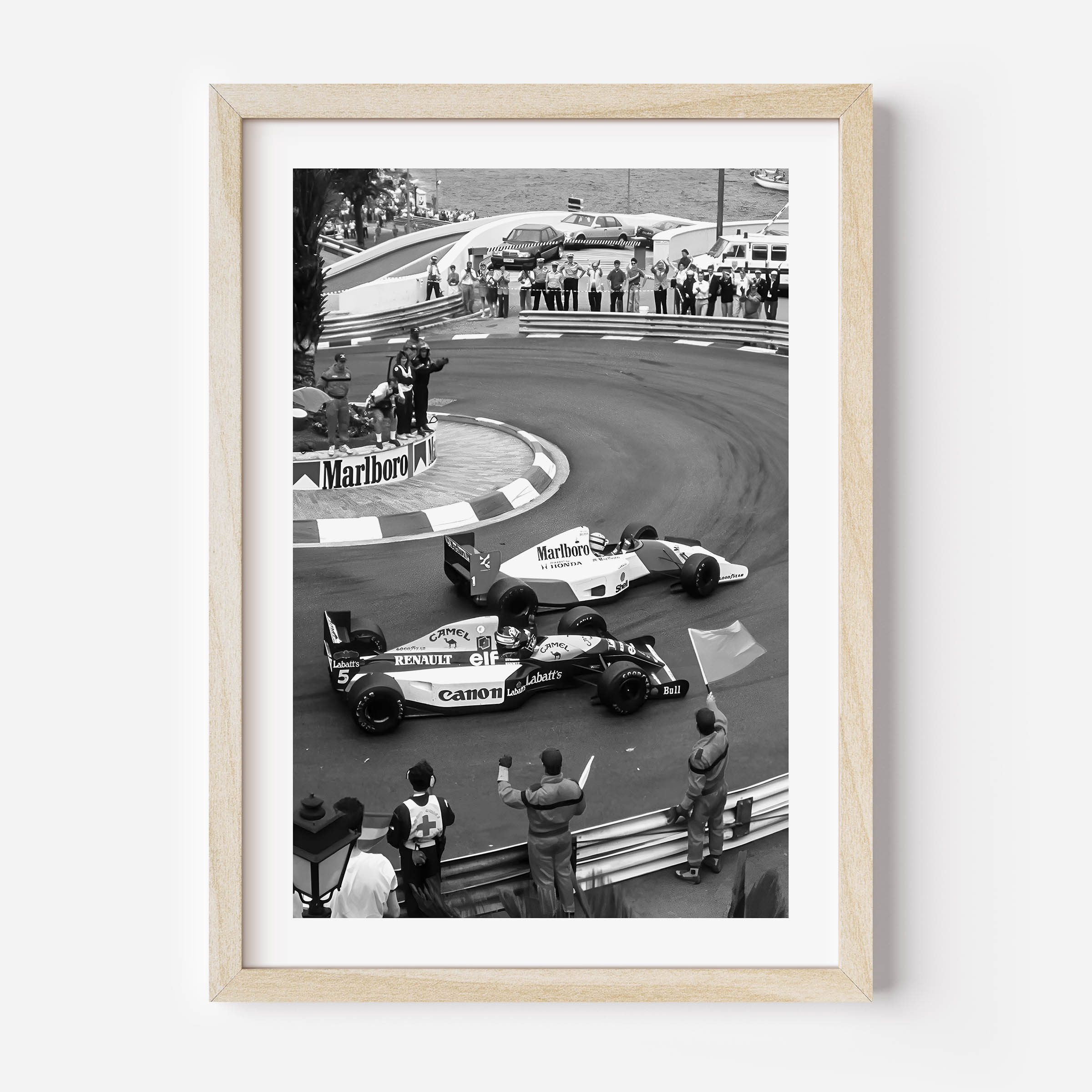 Affiche officielle collection numérotée du Grand Prix Monaco 1989 - Collection Affiche officielle collection numérotée du Grand Prix Monaco 1989 - Collection