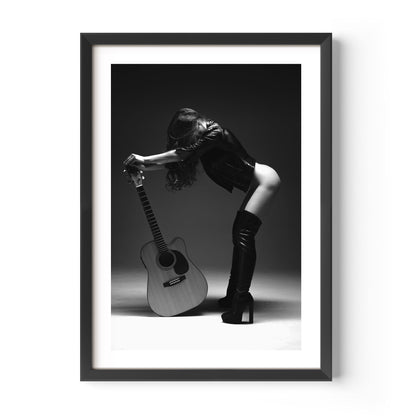 Leather and Strings Poster