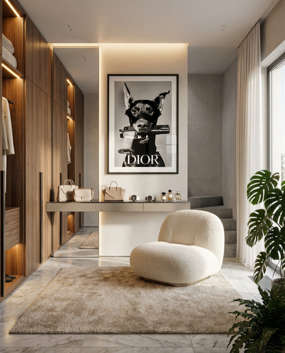 Dobermann Defender Poster