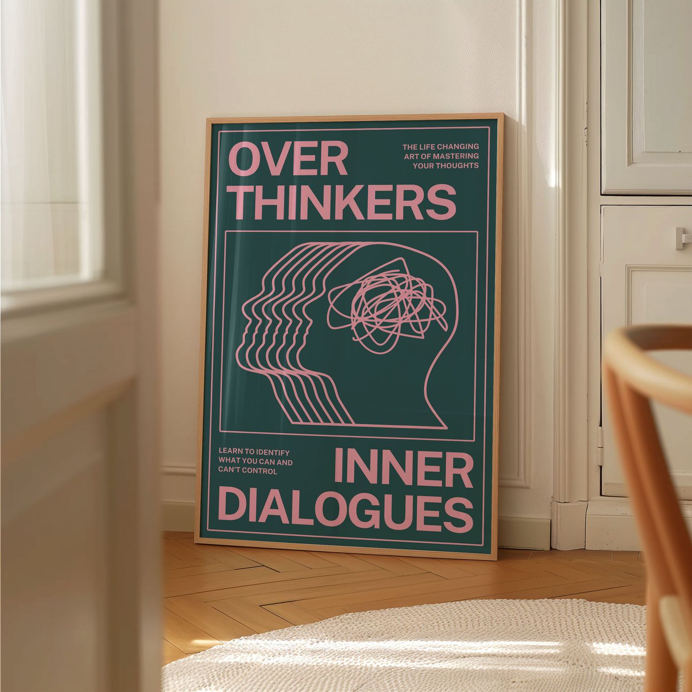 Over Thinkers Poster- Poster Mansion
