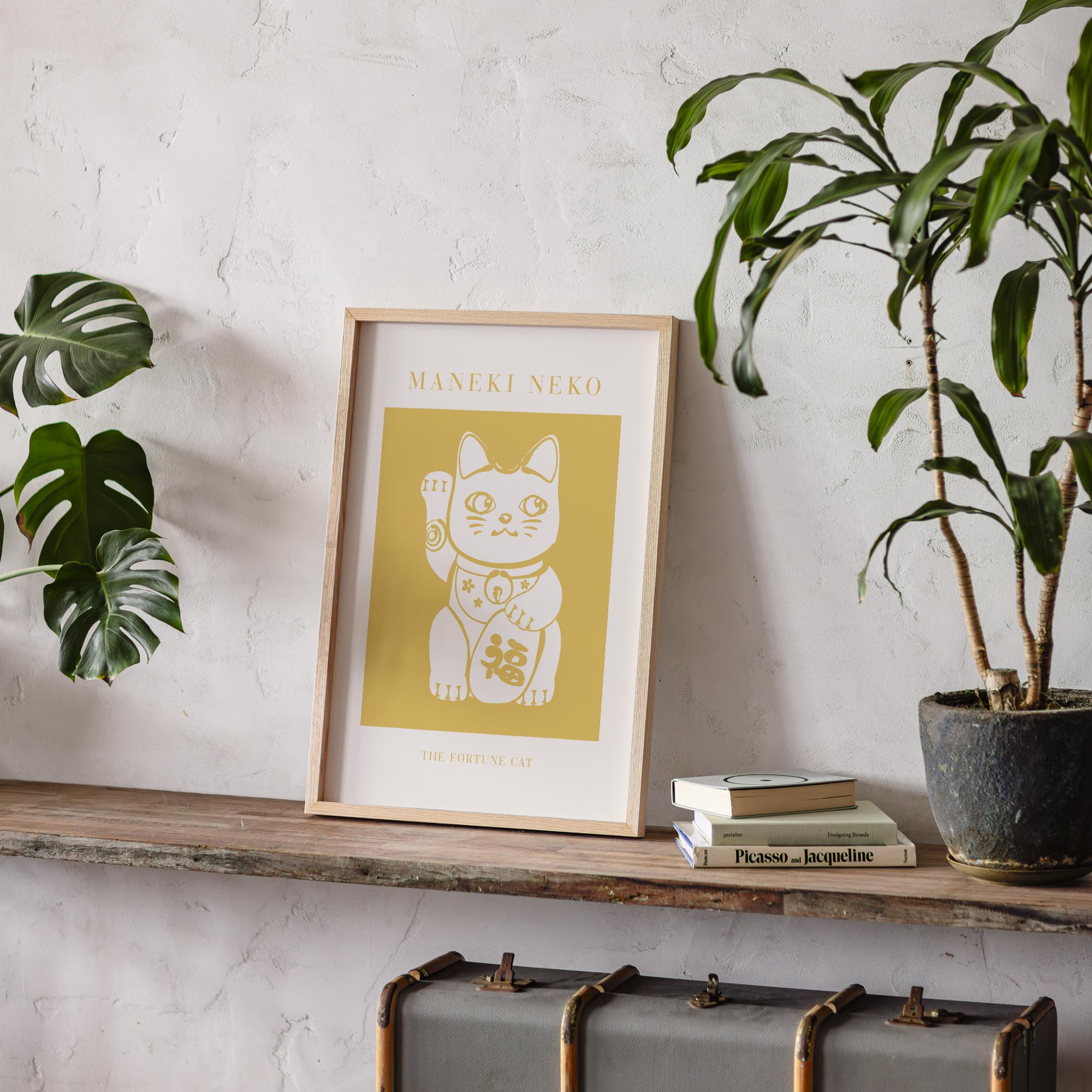 The Fortune Cat Poster - Poster Mansion