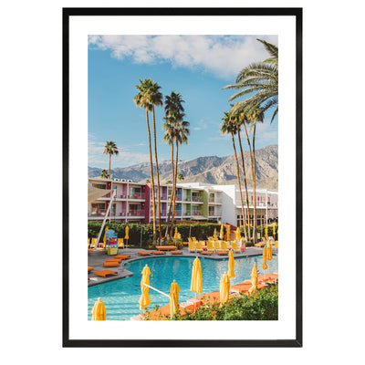 palm springs hotel, colorful, wall art, wall decor, prints, poster