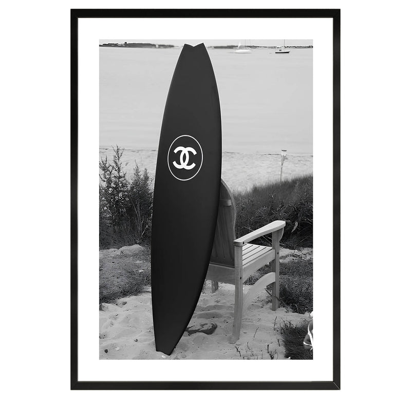 Chanel Surfboard Poster