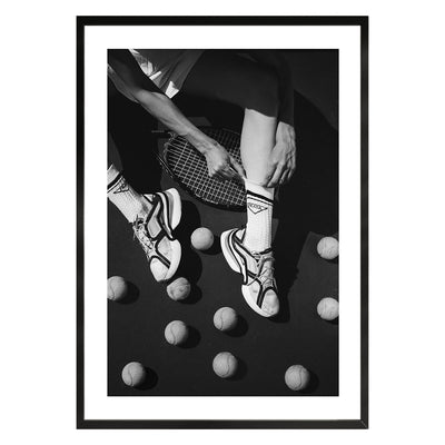 prada socks tennis poster