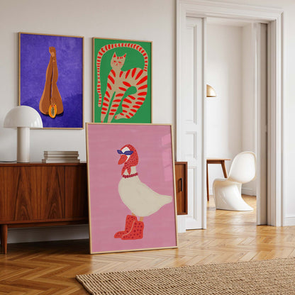 Gigi The Goose Poster