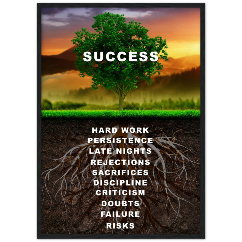Racines du succès Poster