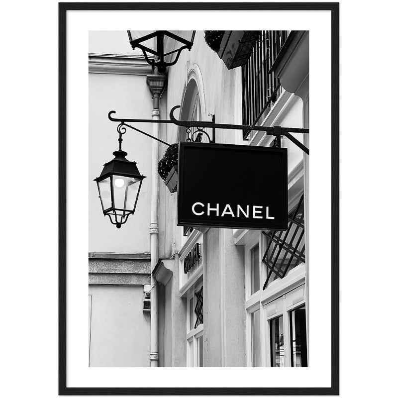 Chanel Sign Poster