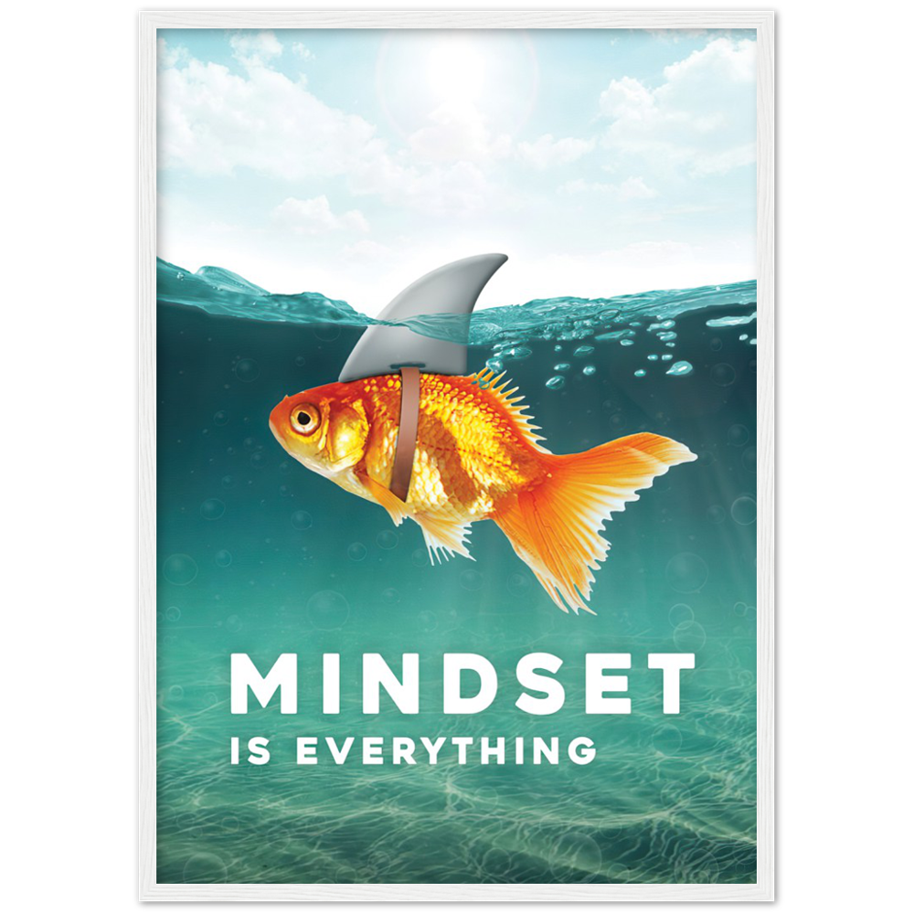 Everthing Poster Mindset Is Everything Poster-Poster Mansion